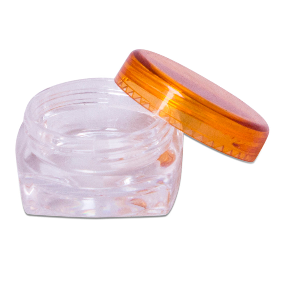 Bote plástico tapa naranja 3ml