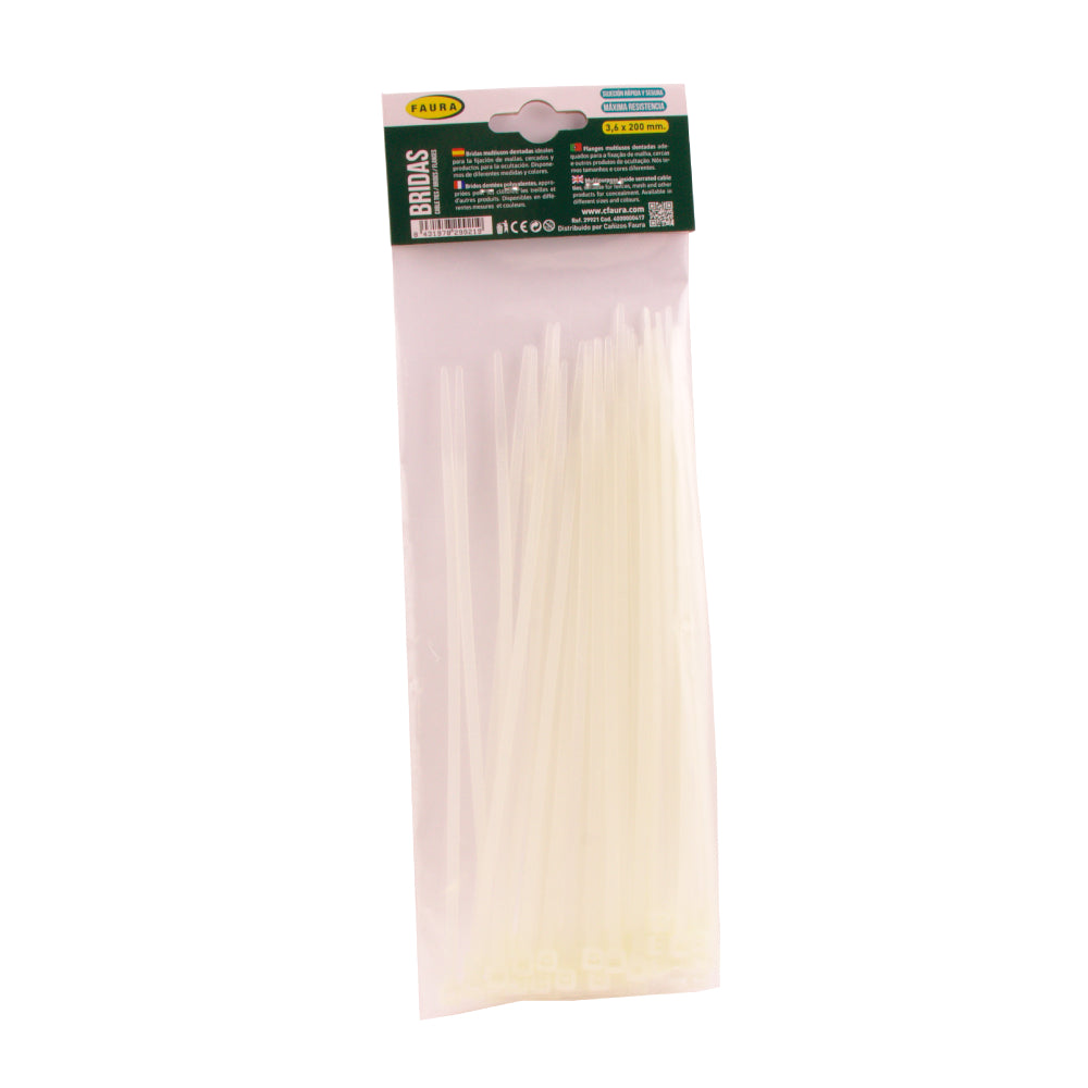 Bridas Nylon antifugas bolsa 50 und