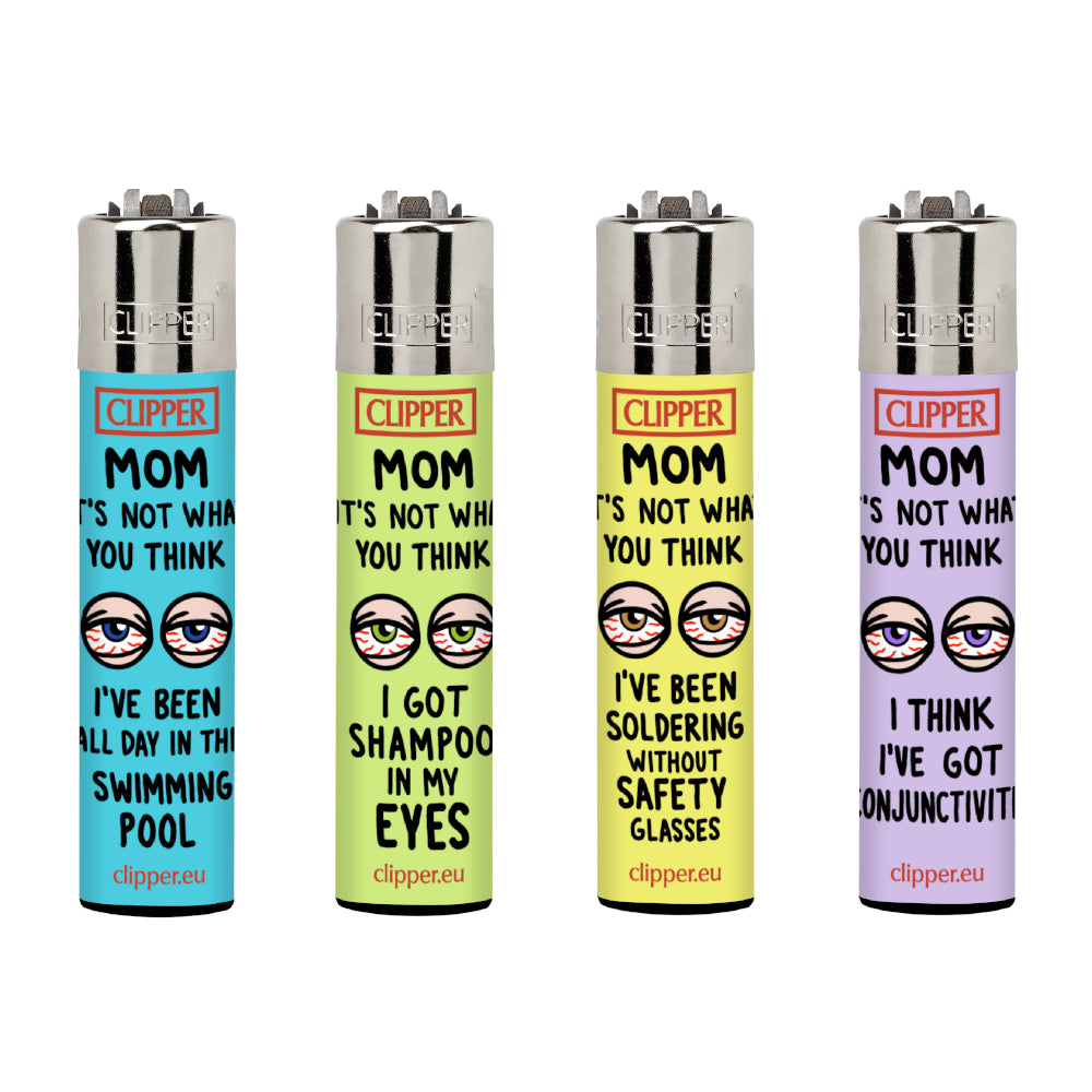 Caja Clipper Mom Quotes 48 uds