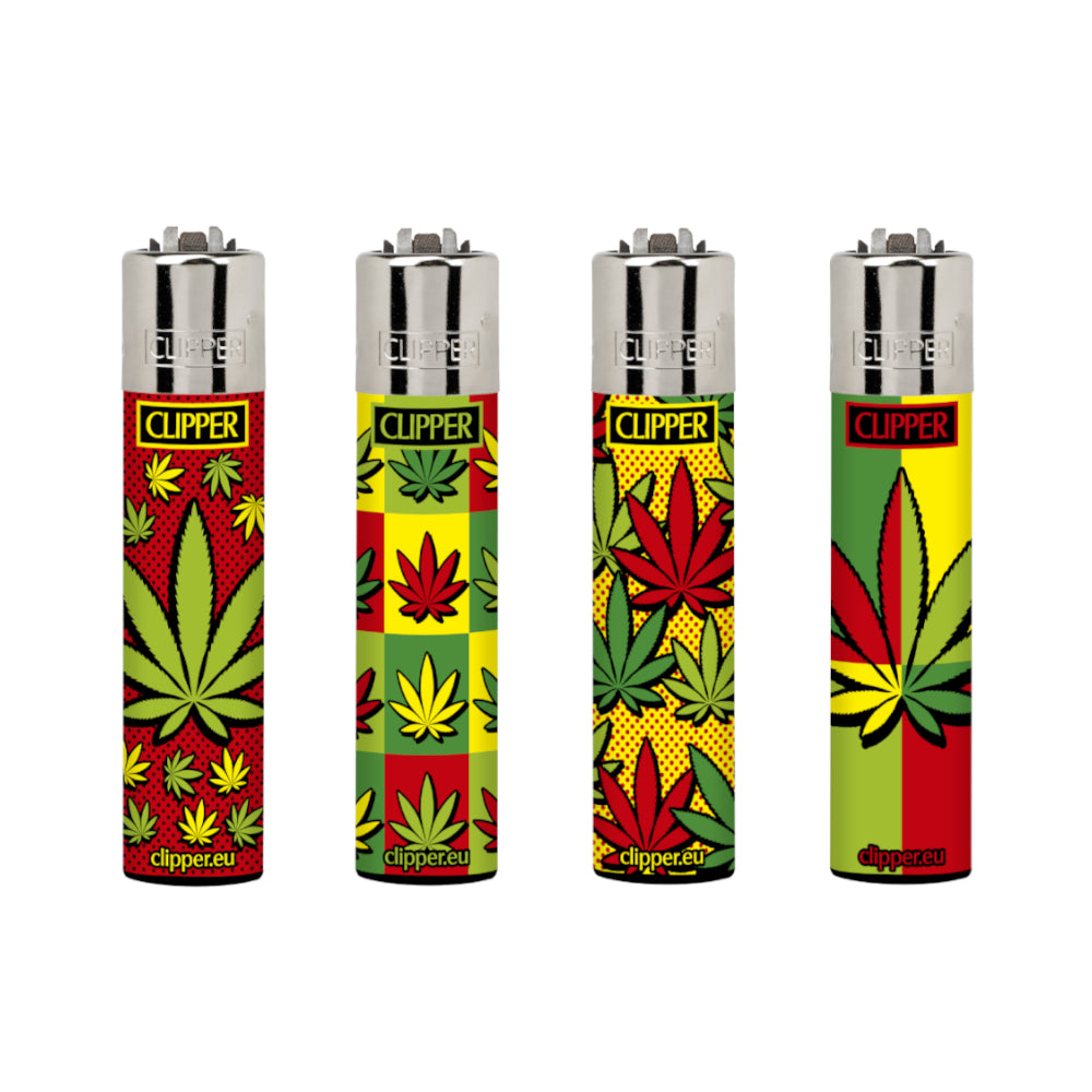 Caja Clipper Pop Art Leaves