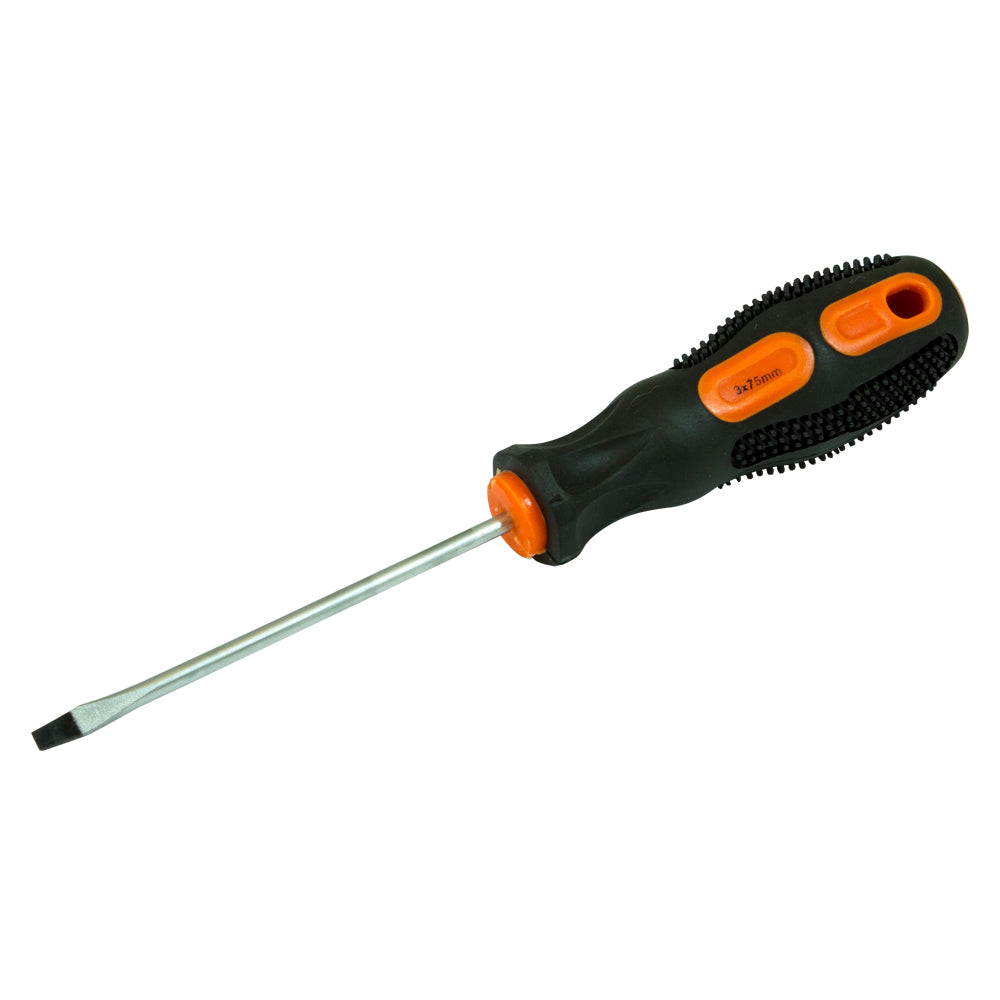 Destornillador plano 3x75mm
