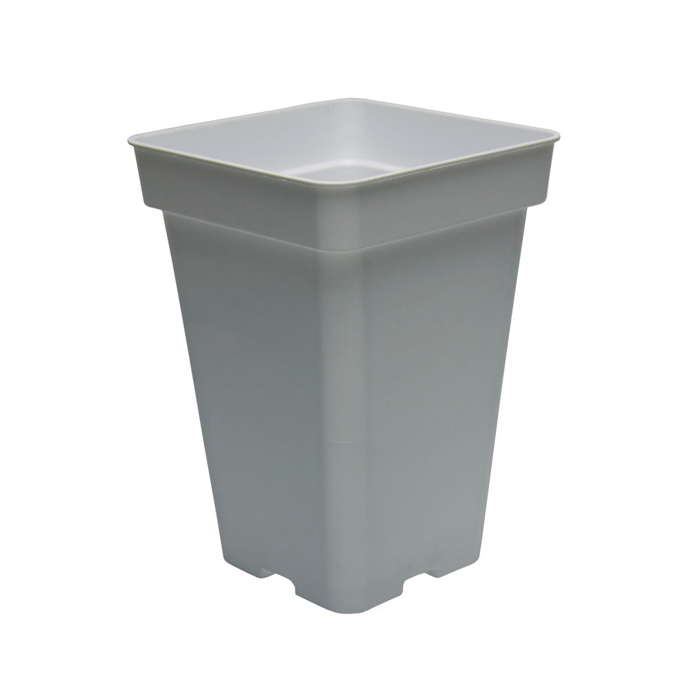 Maceta 18x18x25,5 (5,5L) Blanca
