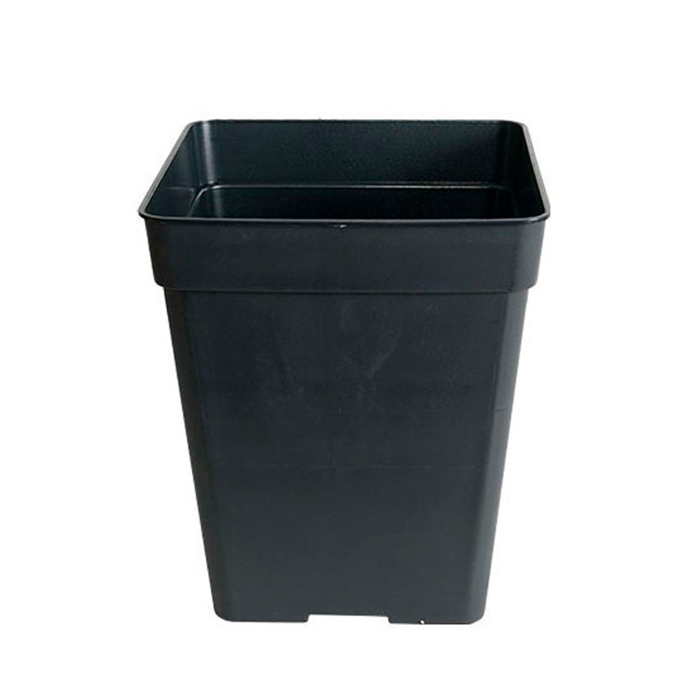 Maceta cuadrada 15x15x20 3,5L Negra