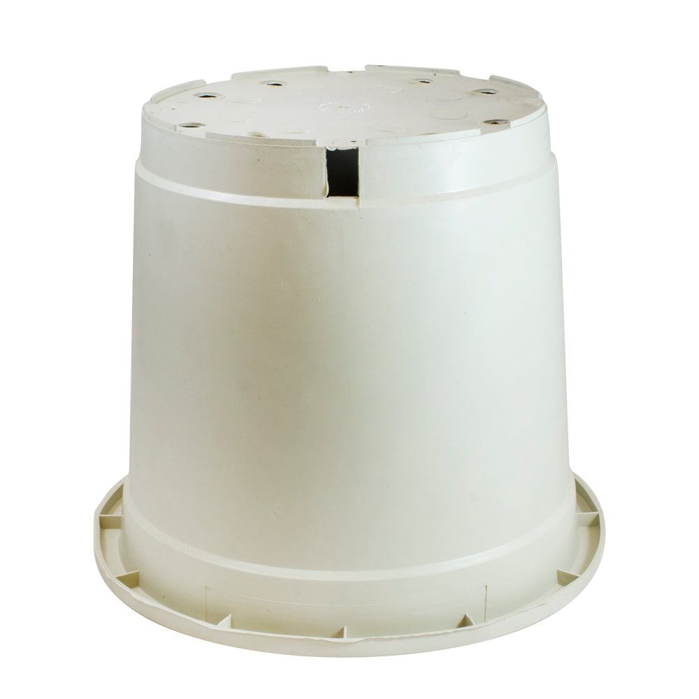 Maceta contenedor blanco 30x28 17L