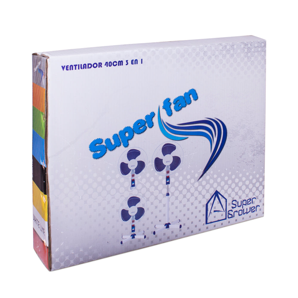 Ventilador 3 in 1 Super Grower 40cm 16"