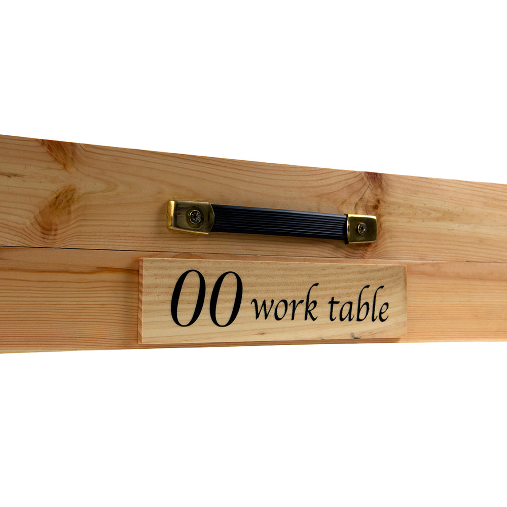 00 mesa de trabajo grande (99,70 x 96,50 x 6,70 cm)