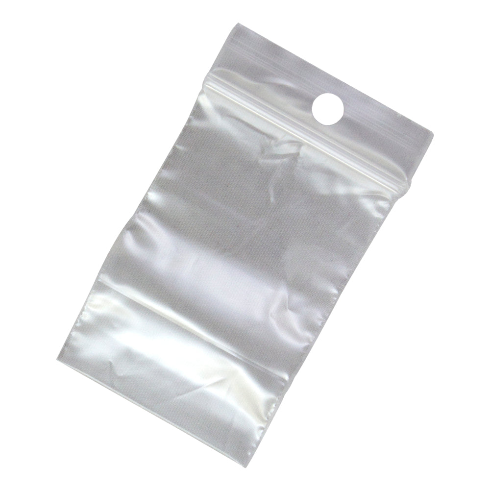 Bolsa zip plástico 60x80mm 100uds
