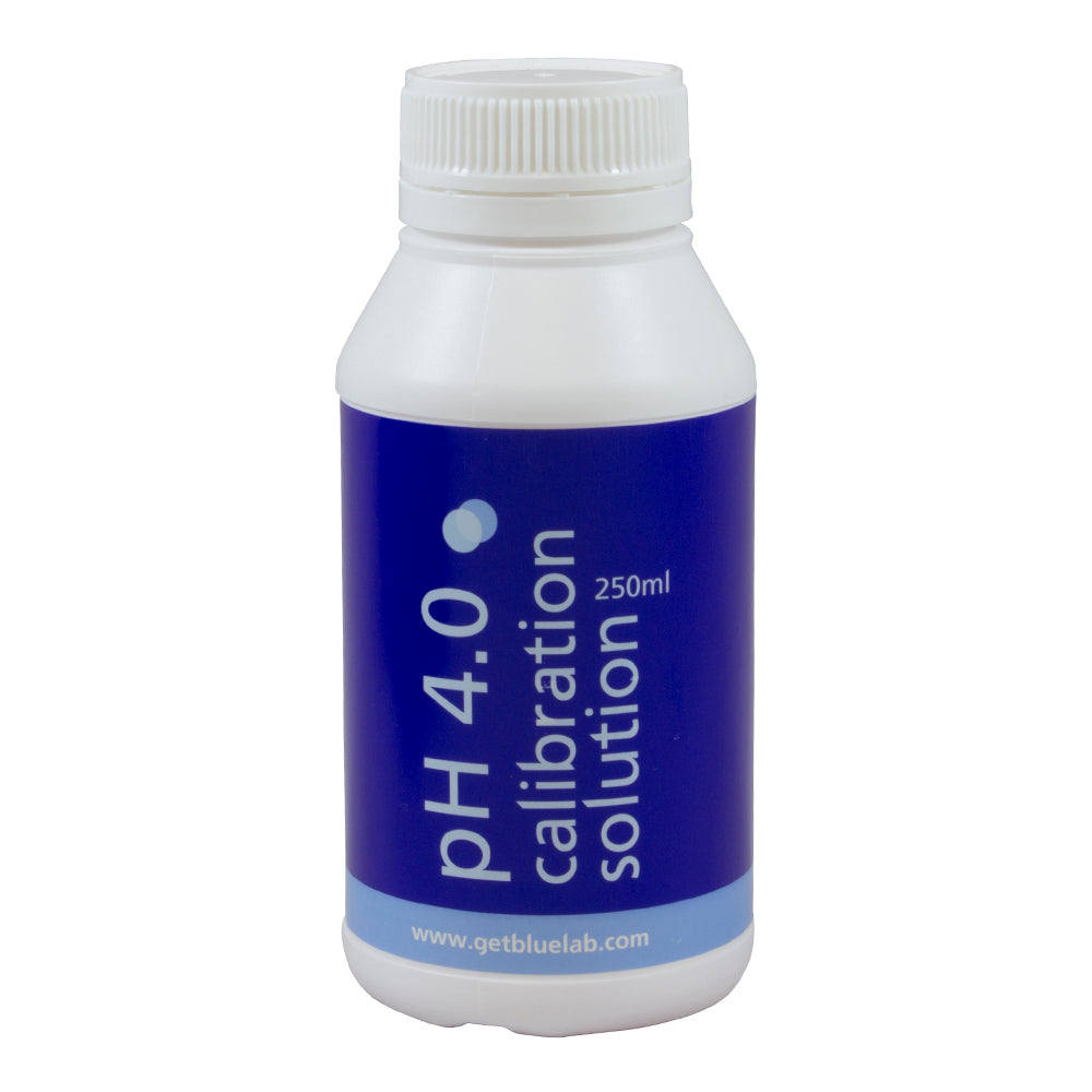 Caja Calibración pH 4.0 Bluelab (6 Botes 250ml)