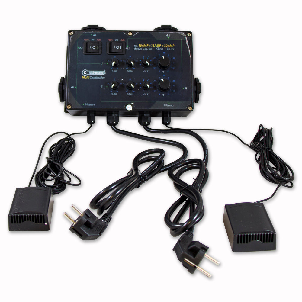 Multi controller temperatura & histéresis