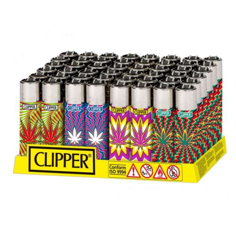 Caja Clipper Trippy Weed 48uds