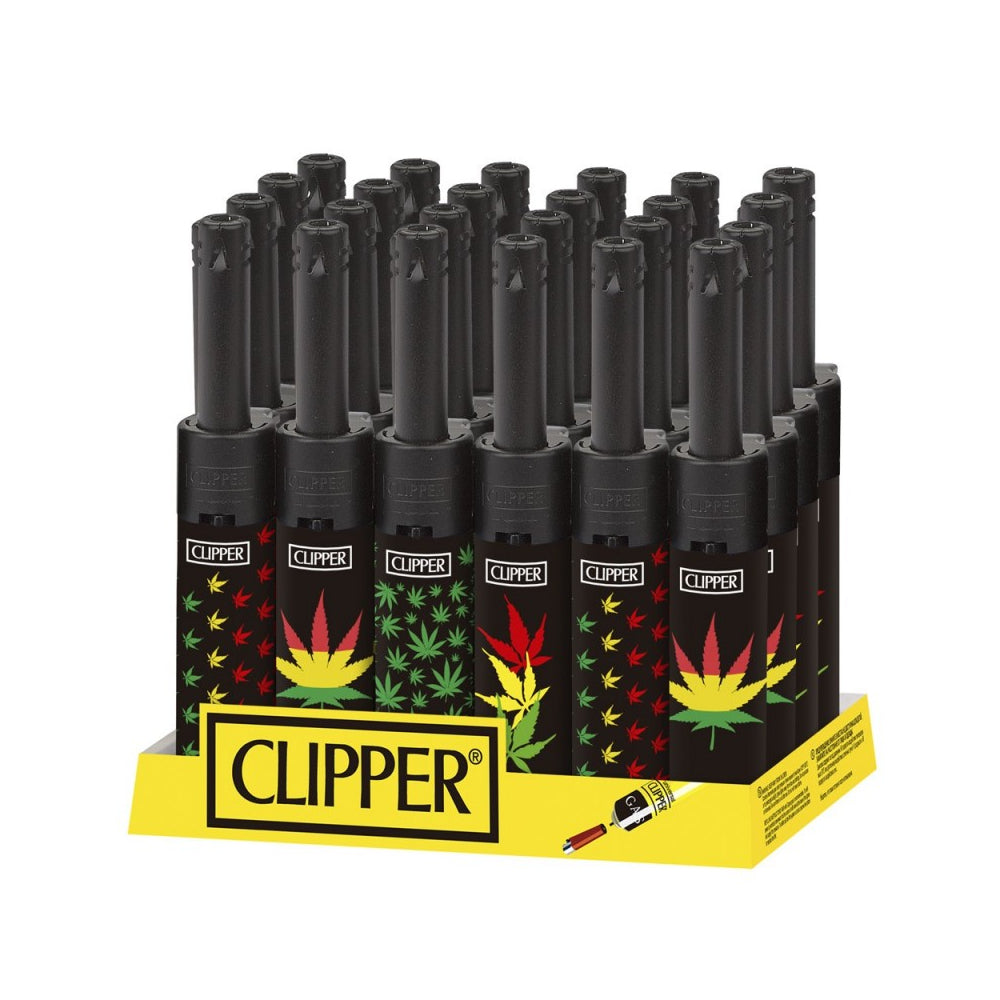 Caja Clipper Mini tube Leaves IX 24 uds