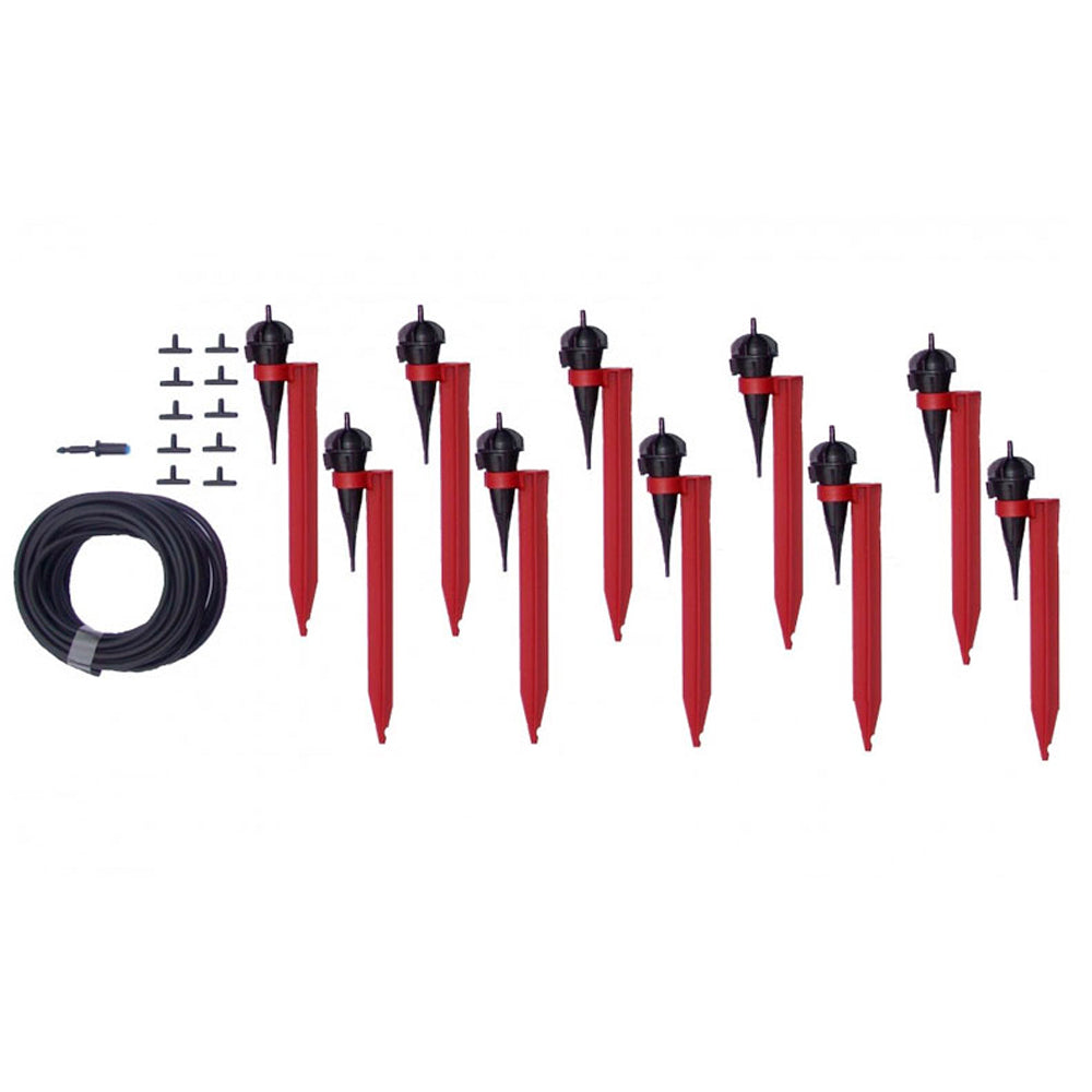 Kit riego 10 goteros gota a gota