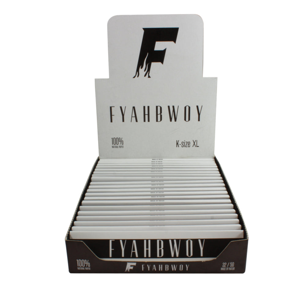 Papel K-Size XL FyahBwoy 32 hojas/25ud