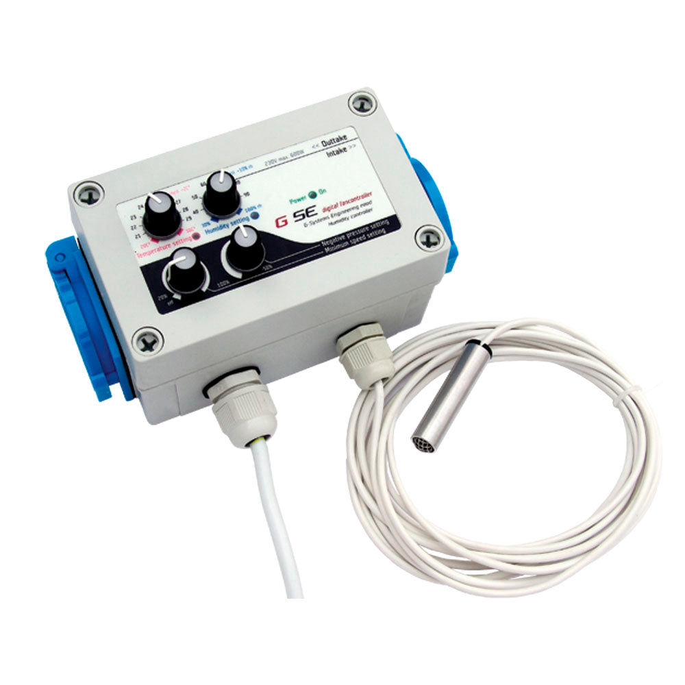 Controller temperatura, humedad y presión negativa.