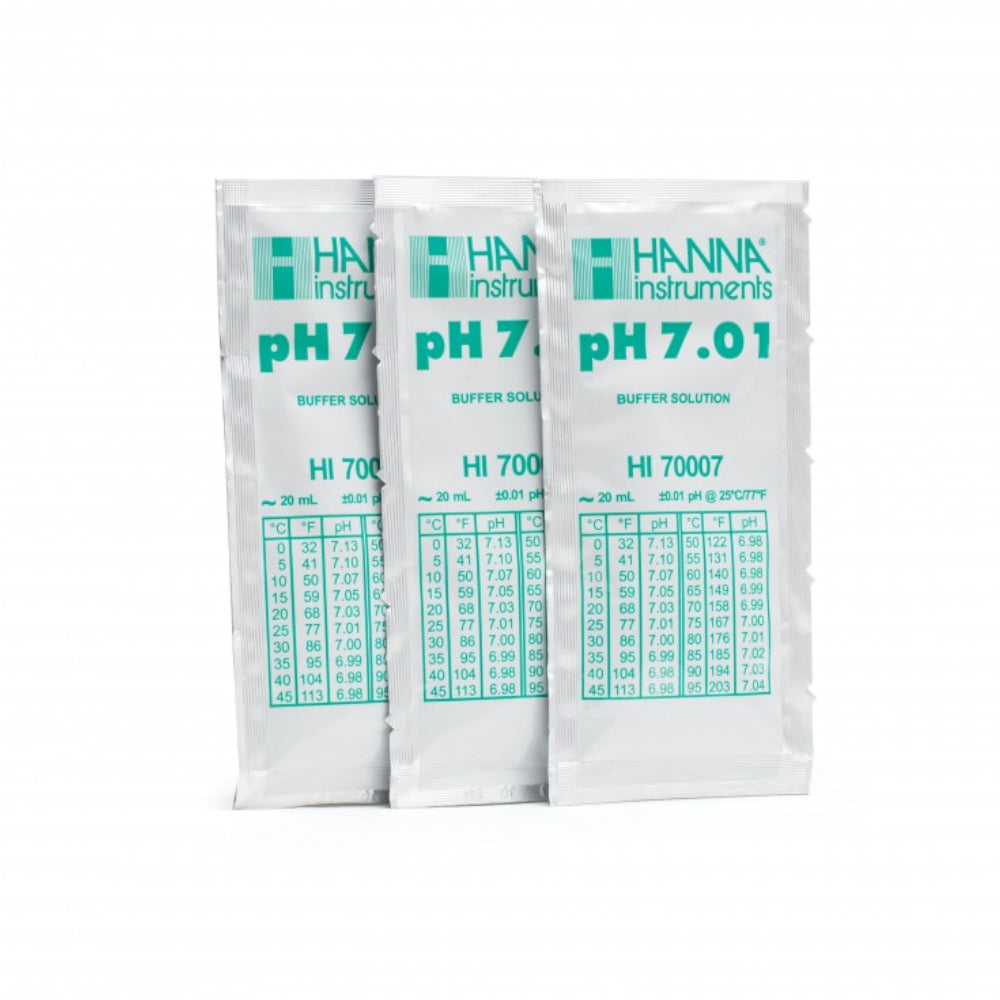 Caja Solución PH 7,01 20 ml 25 uds.