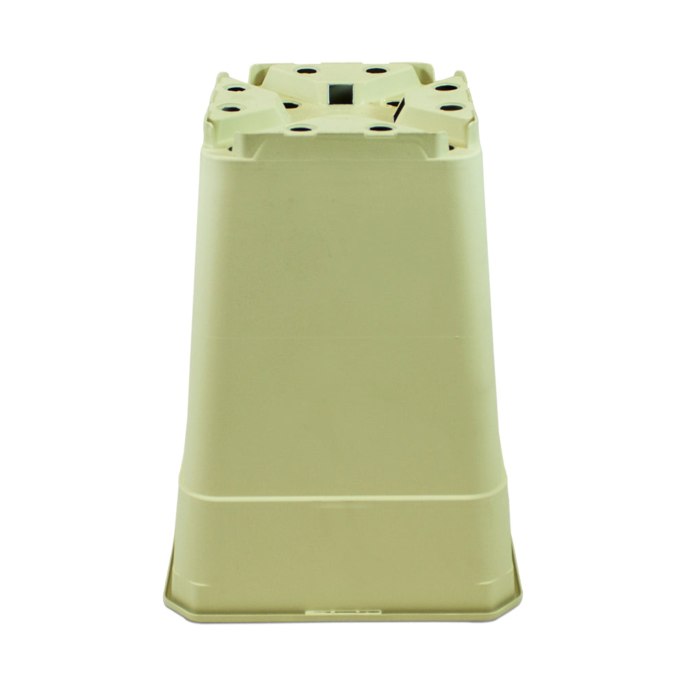 Maceta 15 x 15 x 20cm 3,5L beige ECO