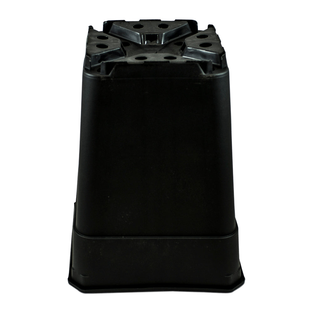 Maceta 15 x 15 x 20cm 3,5L negro ECO