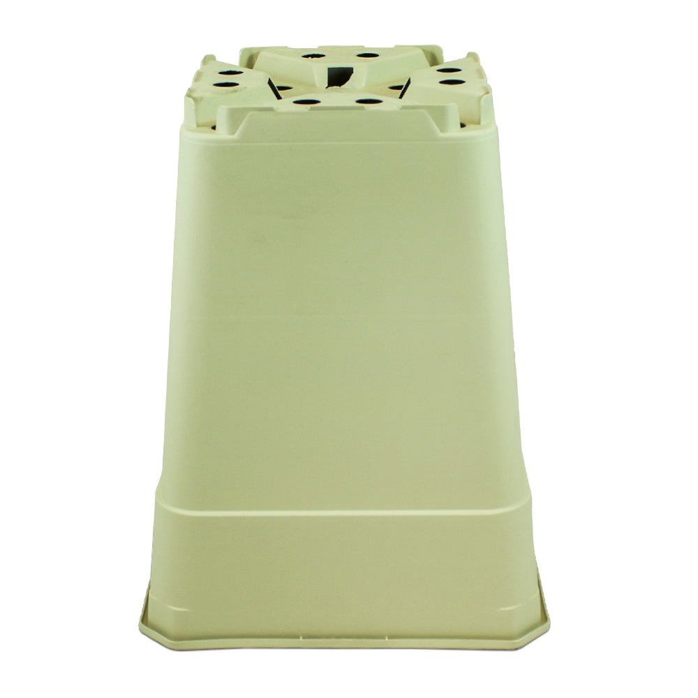 Maceta 18 x 18 x 23cm 5,5L beige ECO