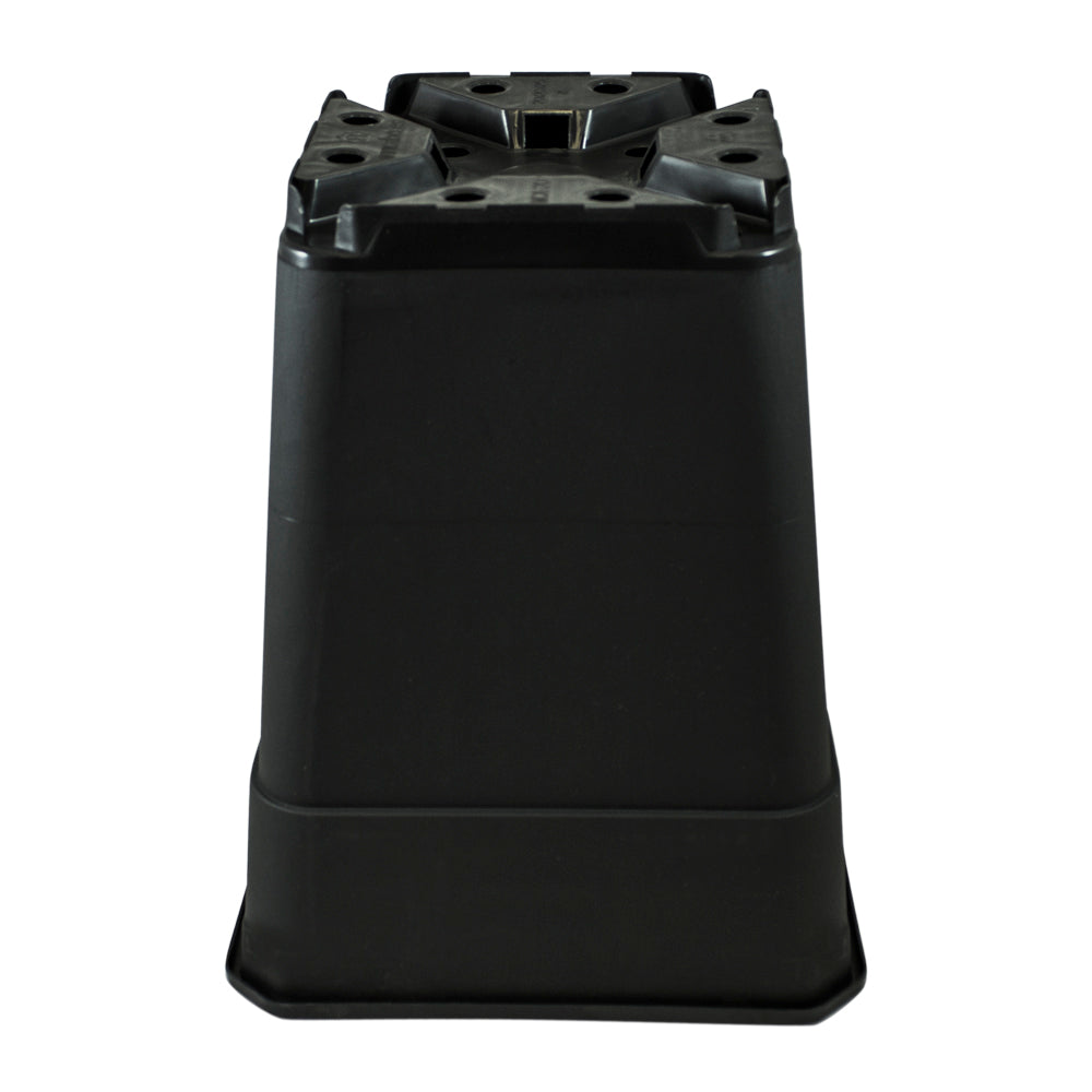 Maceta 18 x 18 x 23cm 5,5L negro ECO