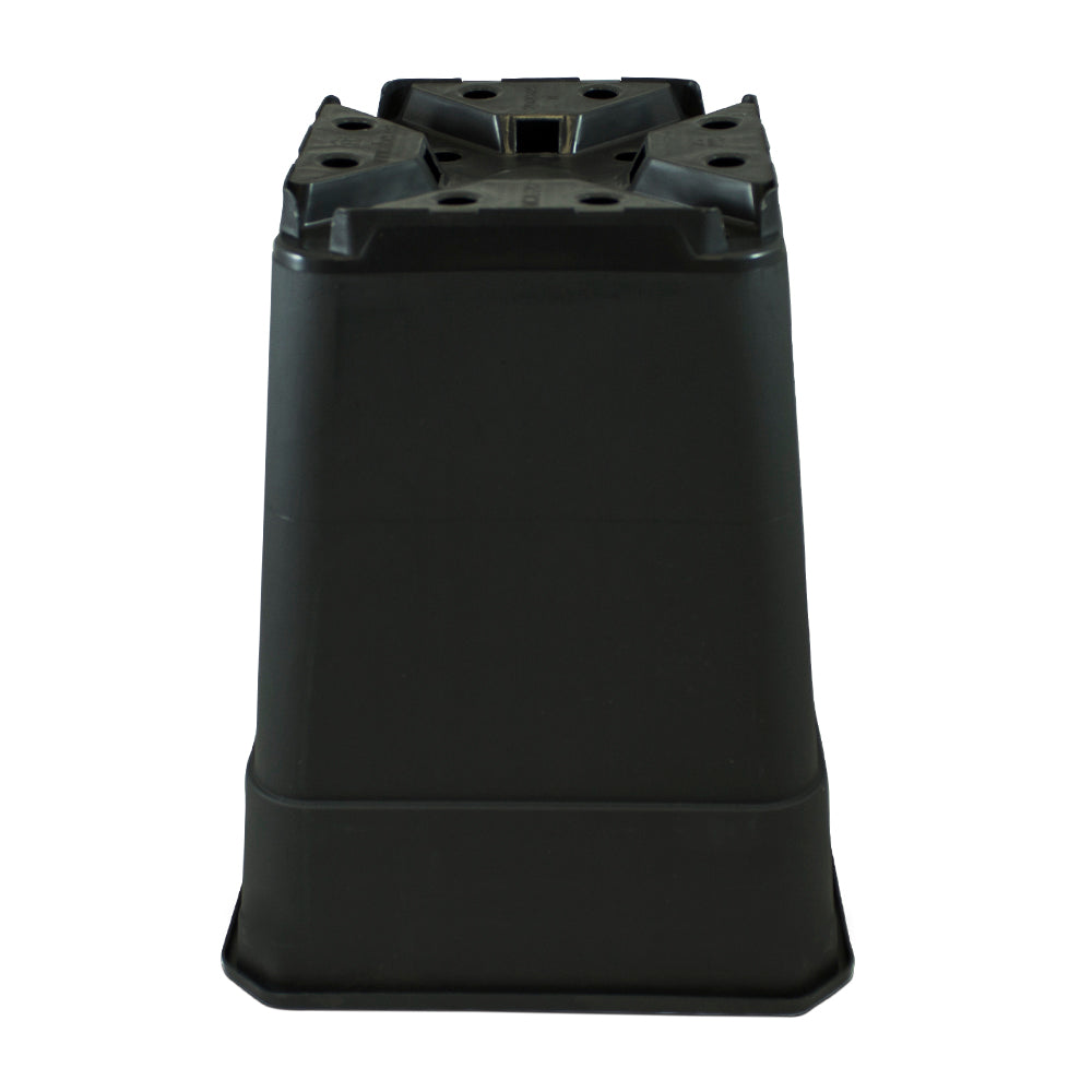 Maceta 20 x 20 x 25cm 7L negro ECO