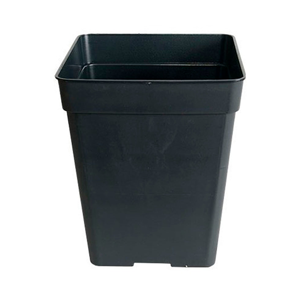 Maceta cuadrada 18x18x25,5 5,5L Negra