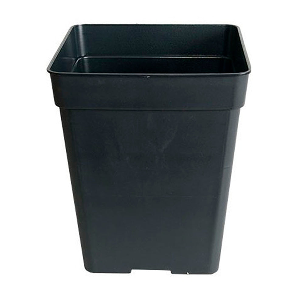 Maceta cuadrada 20x20x27.5 7L Negra