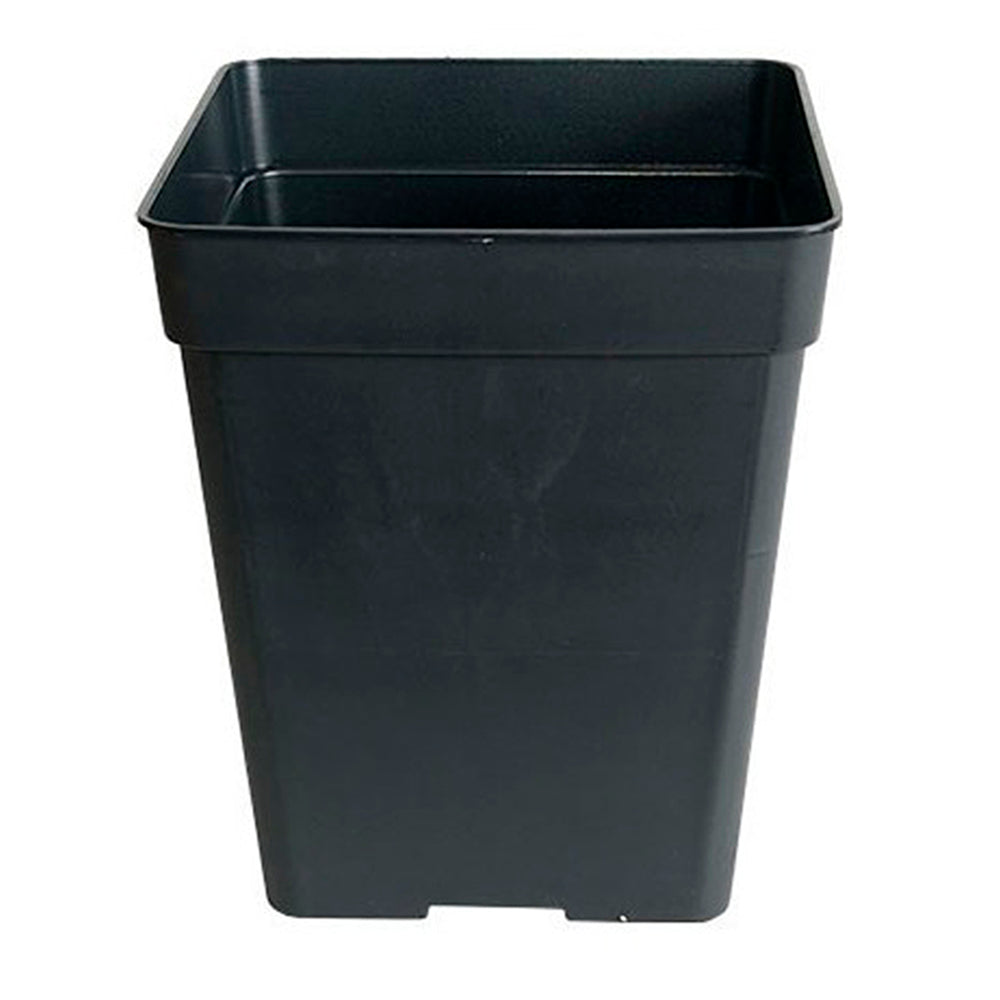 Maceta cuadrada 23x23x27.5 11L Negra