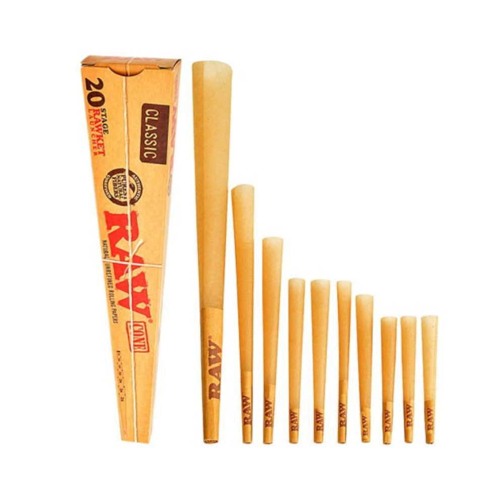 Raw Conos Rawket 20 uds