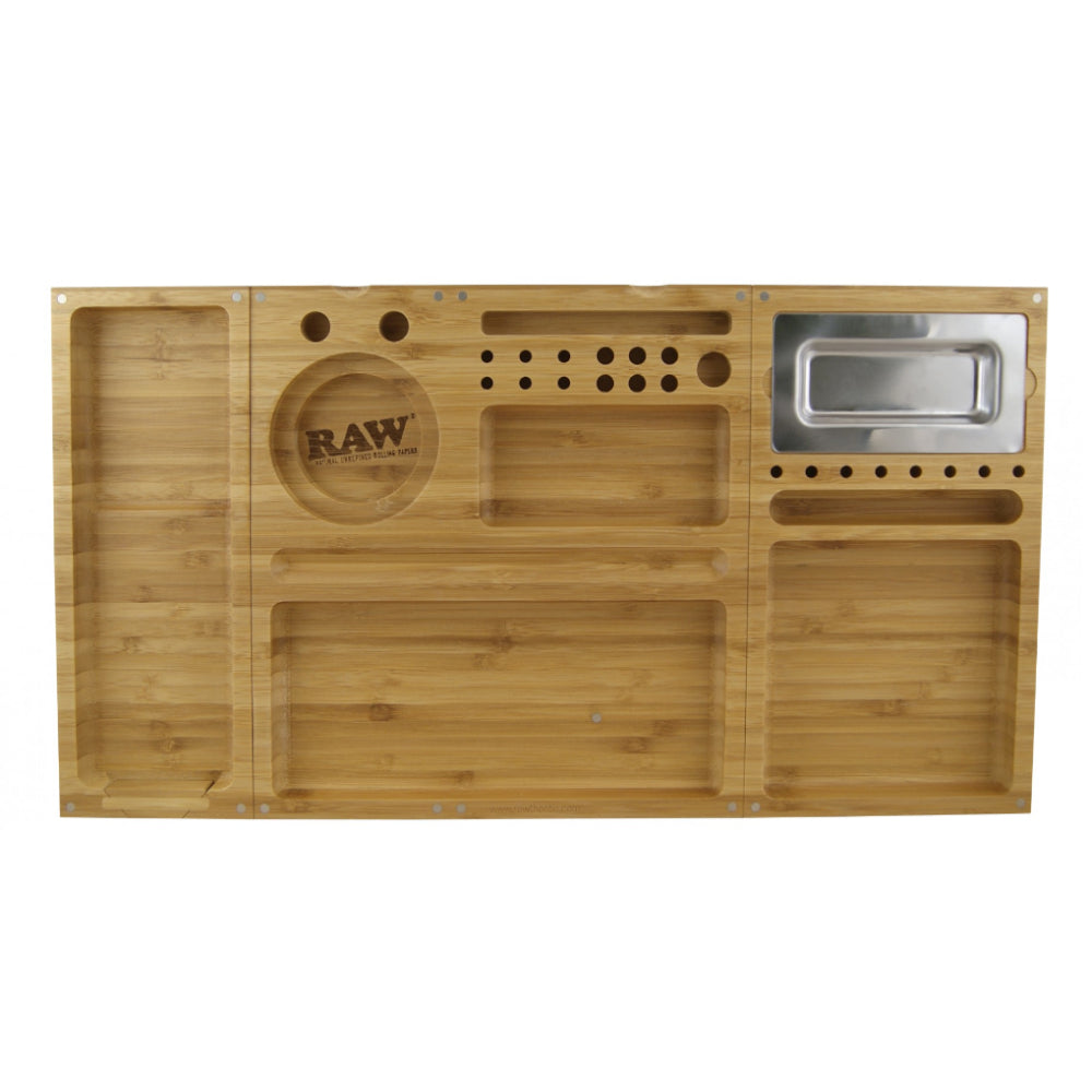 Raw Caja triple de Bambú con imanes