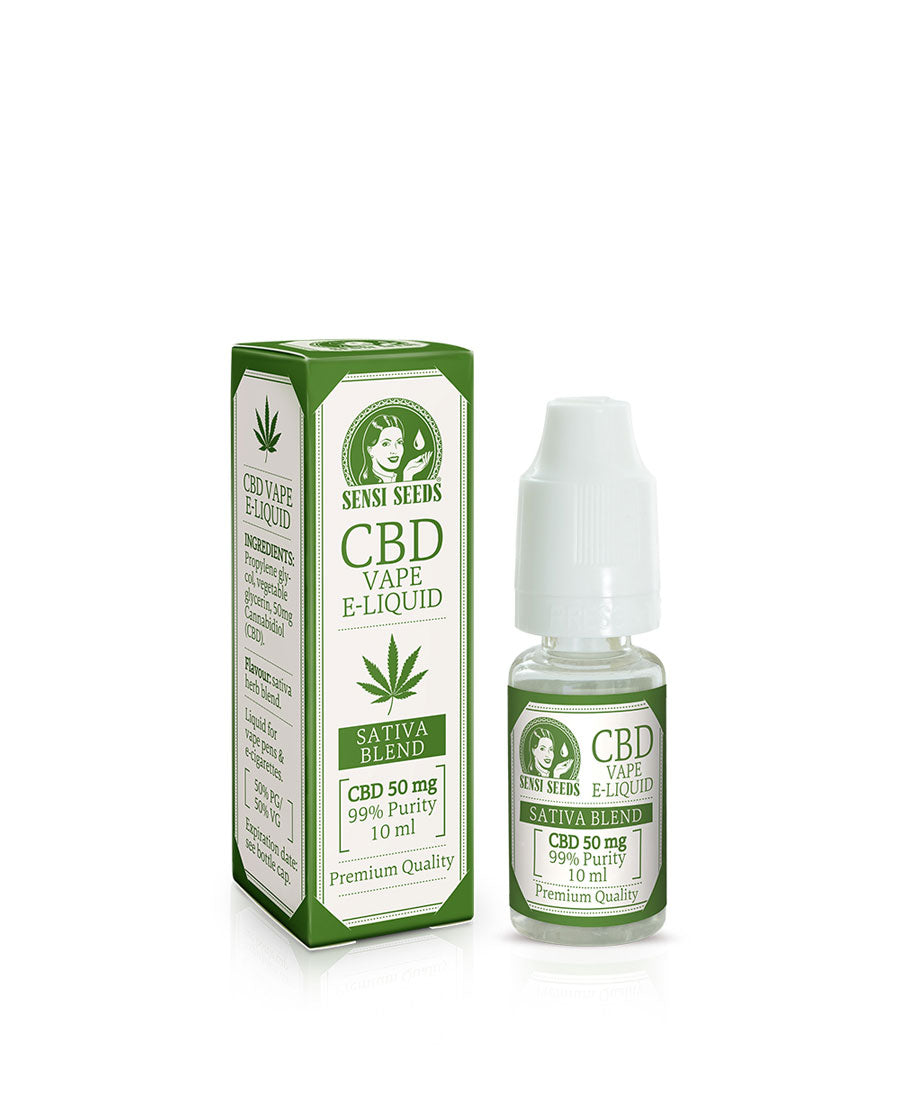 E-Liquid CBD 99% (50mg) Sensi Seeds