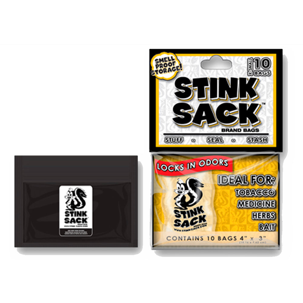 Bolsas Stink Sack XS negras 10uds (10,16 x 7,62cm)