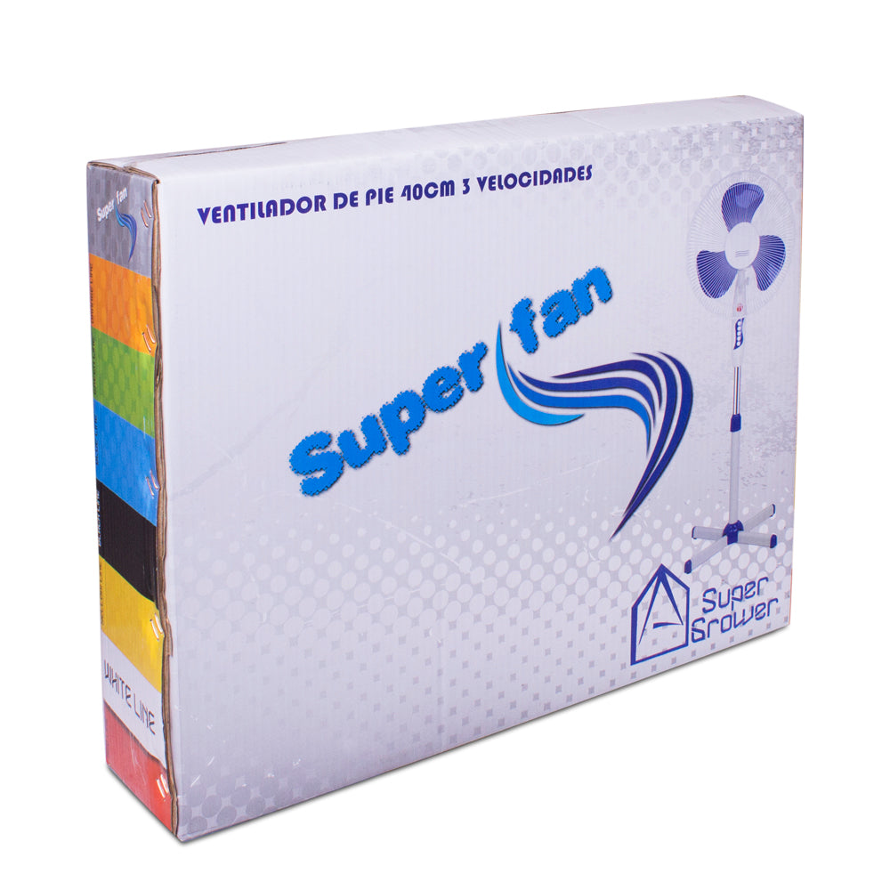 Ventilador de pie Super Grower 40cm 16"