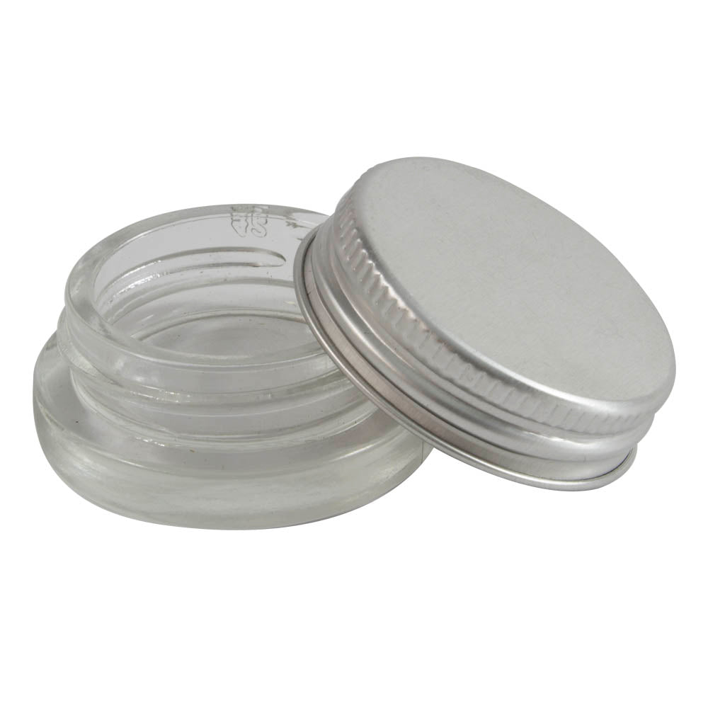 Bote cristal extraccion tapa aluminio 5ml