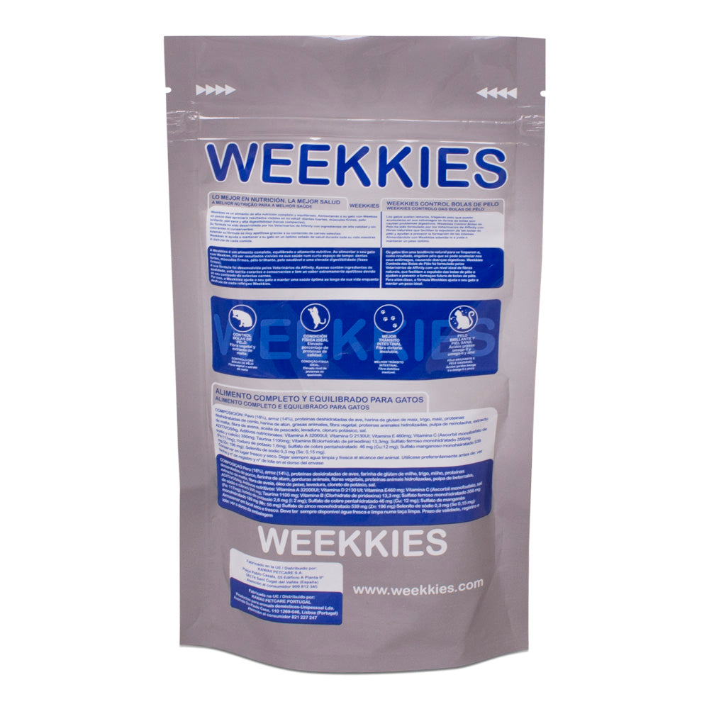 Bolsa Ocultación Weekkies 400g